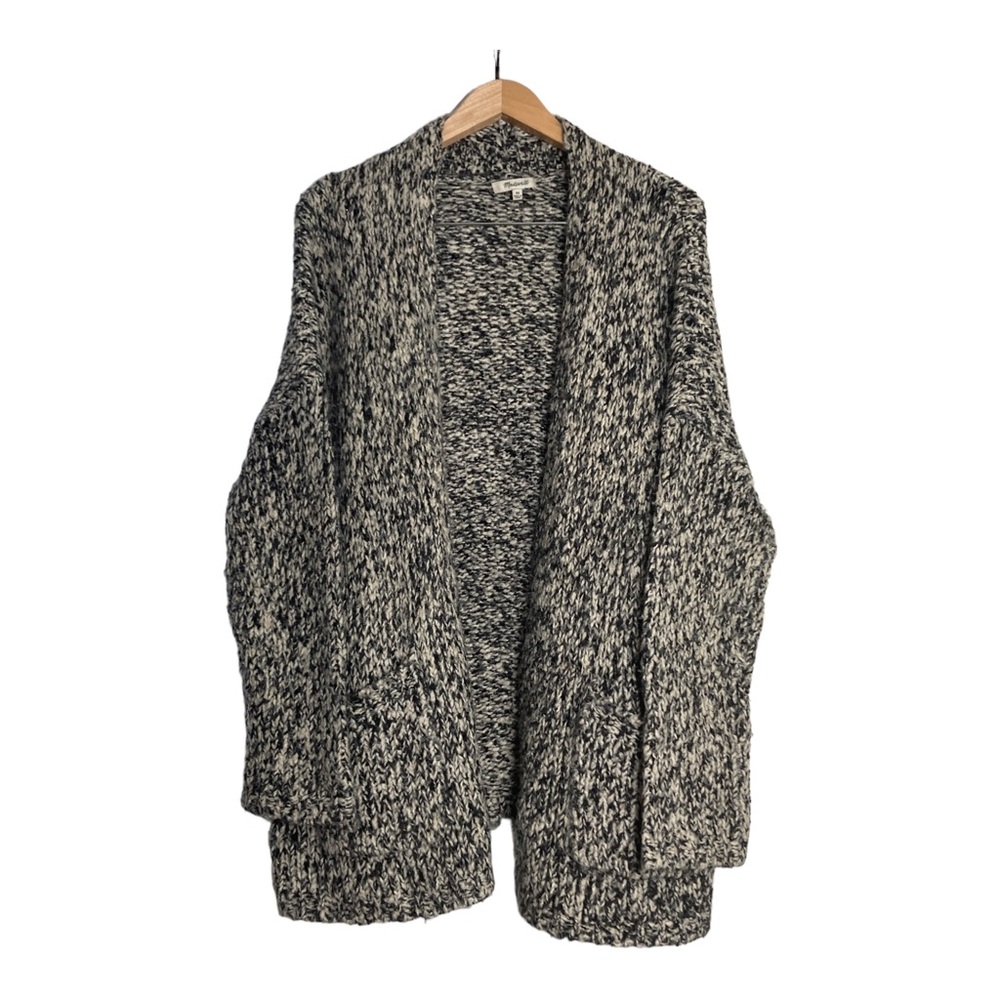 Madewell Cardigan Open Front Size XS Gray   Wool Blend women